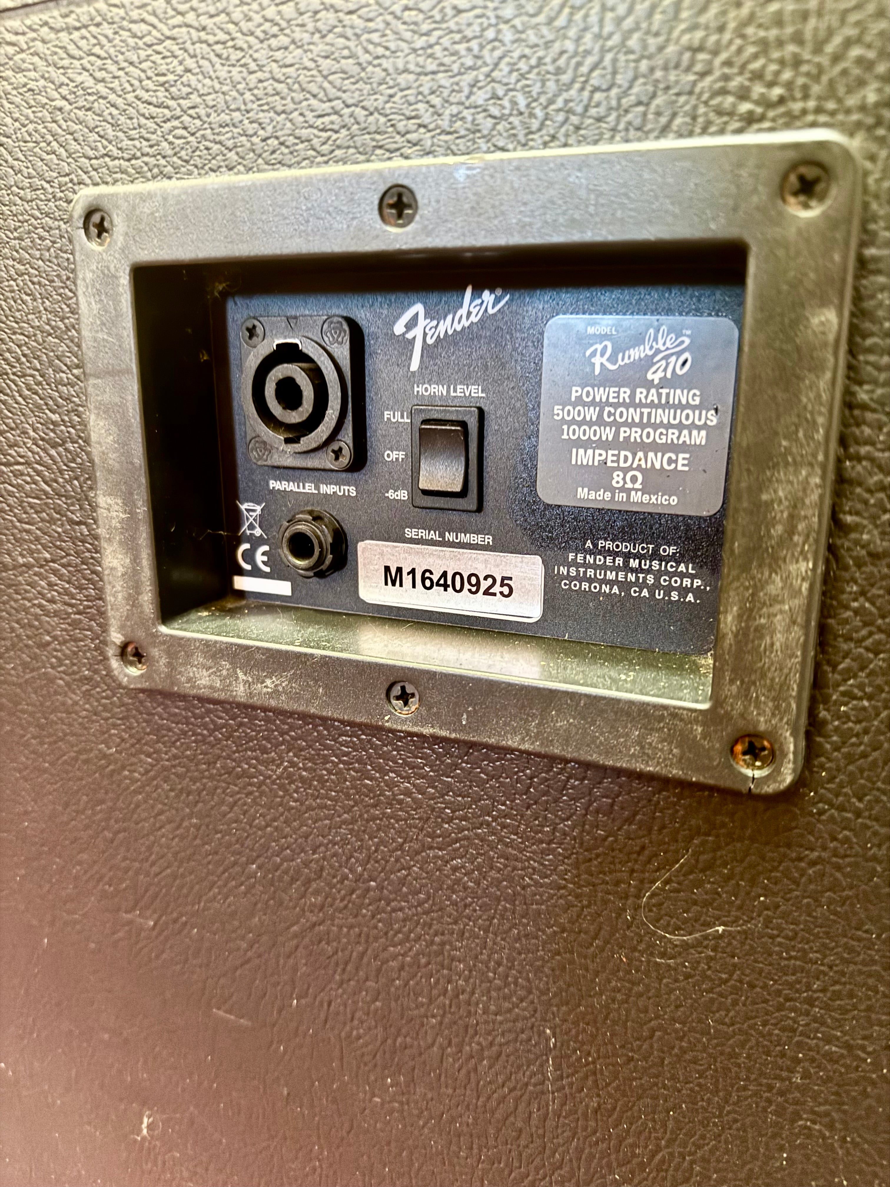 Fender | Rumble 410 | 1000w Bass Cab | Pre-Loved Fender | Rumble 410 | 1000w Bass Cab | Pre-Loved
